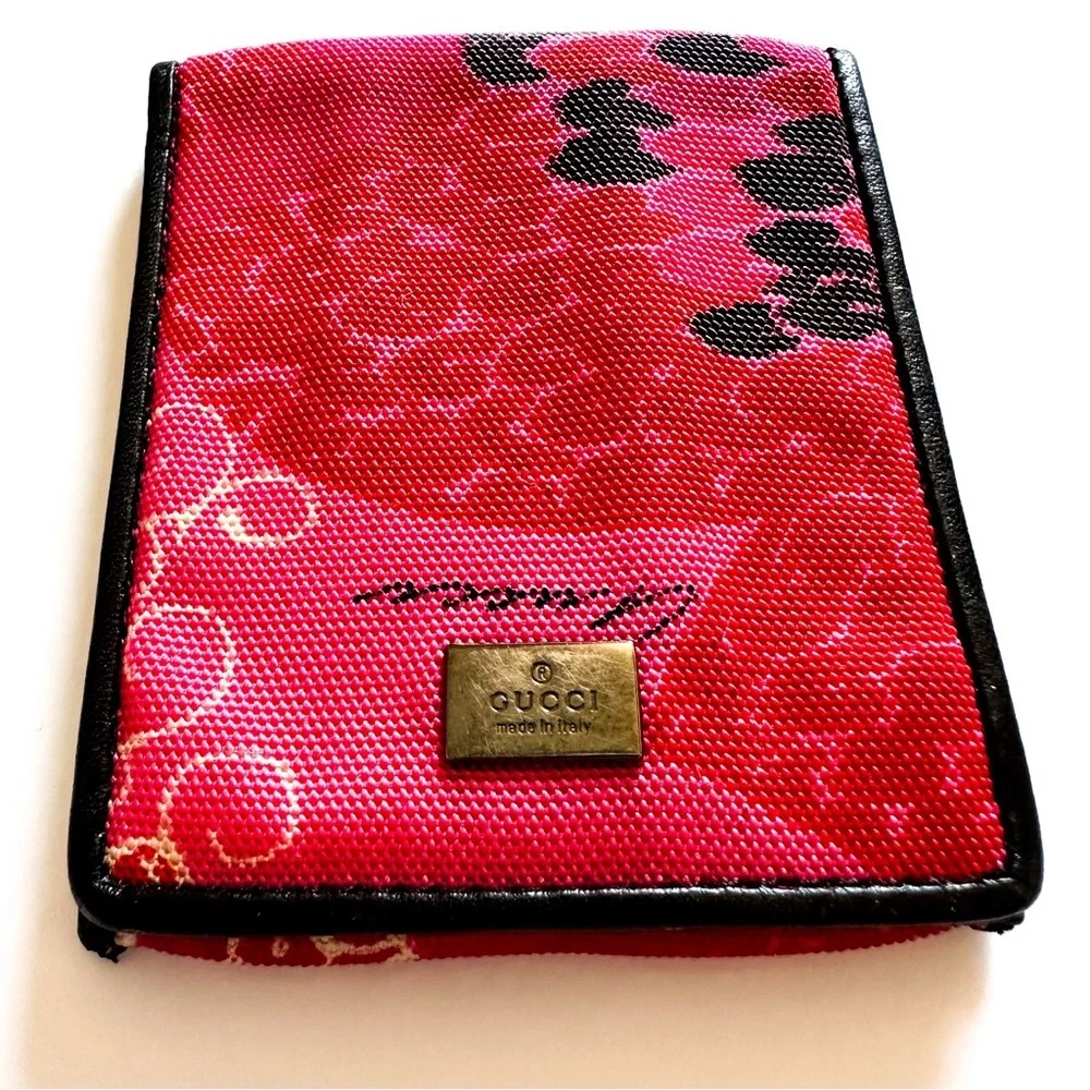 Tom Ford Gucci Red Print Logo Condom Wallet Holder Collector’s Piece Rare HTF